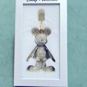 BAUBLEBAR x Disney Mickey Mouse Bag Charm Crystal Crystal Fob Key Chain